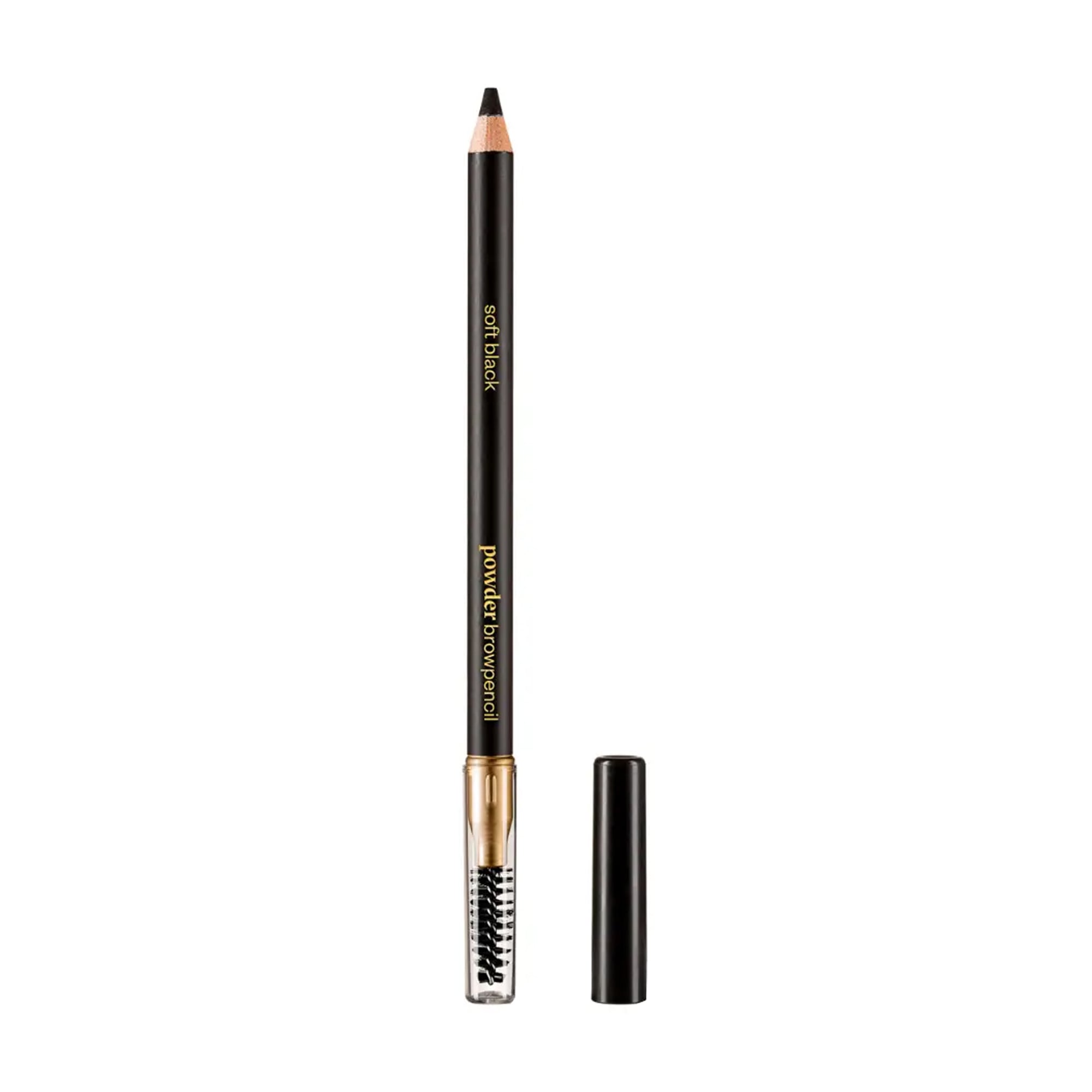 Пудровий олівець для брів Paese Powder Brow Pencil, Soft Black, 1.19 г